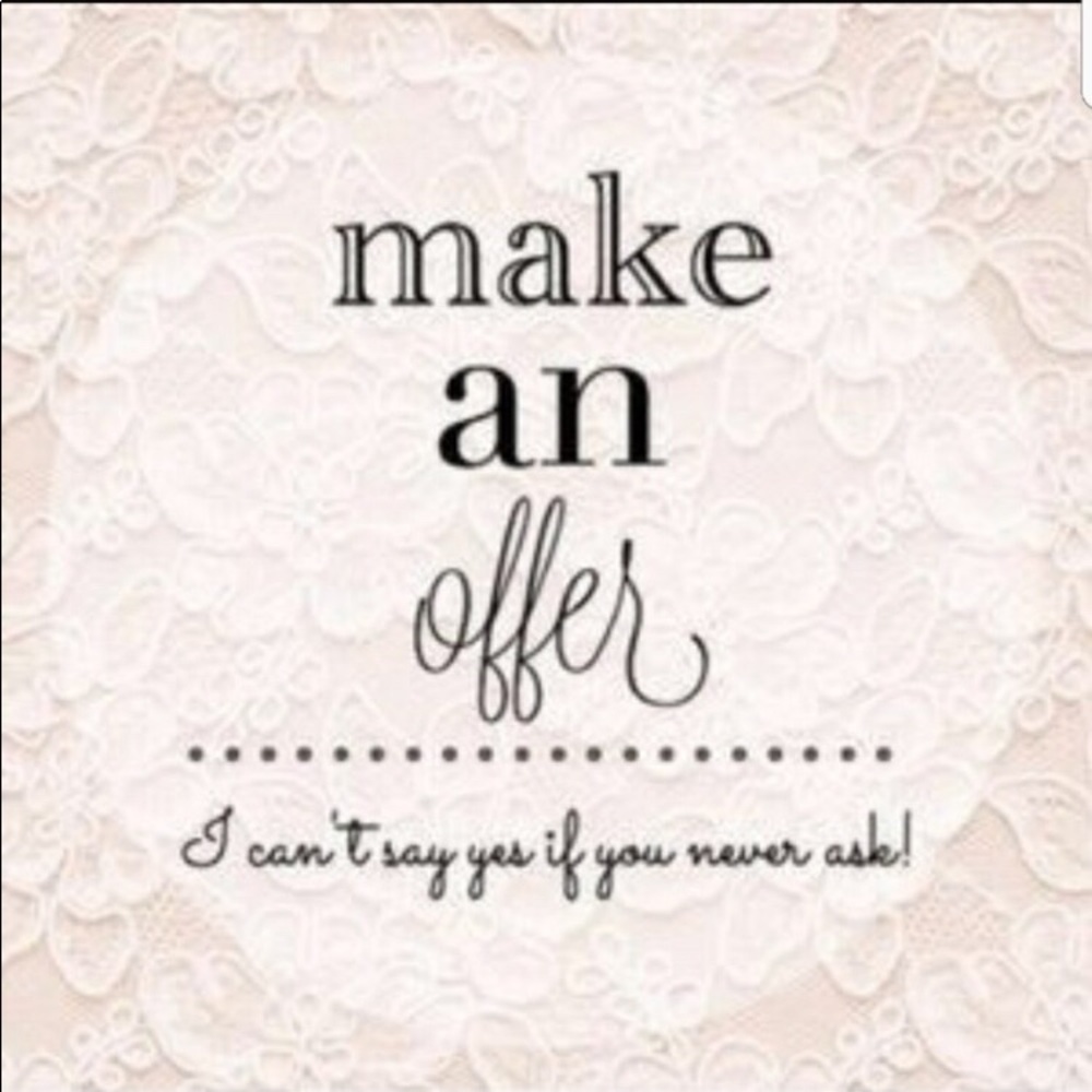 Make offer.